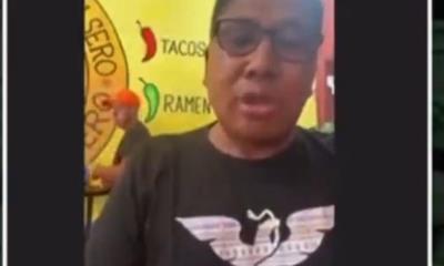 Diputado participa en sesión desde una taquería