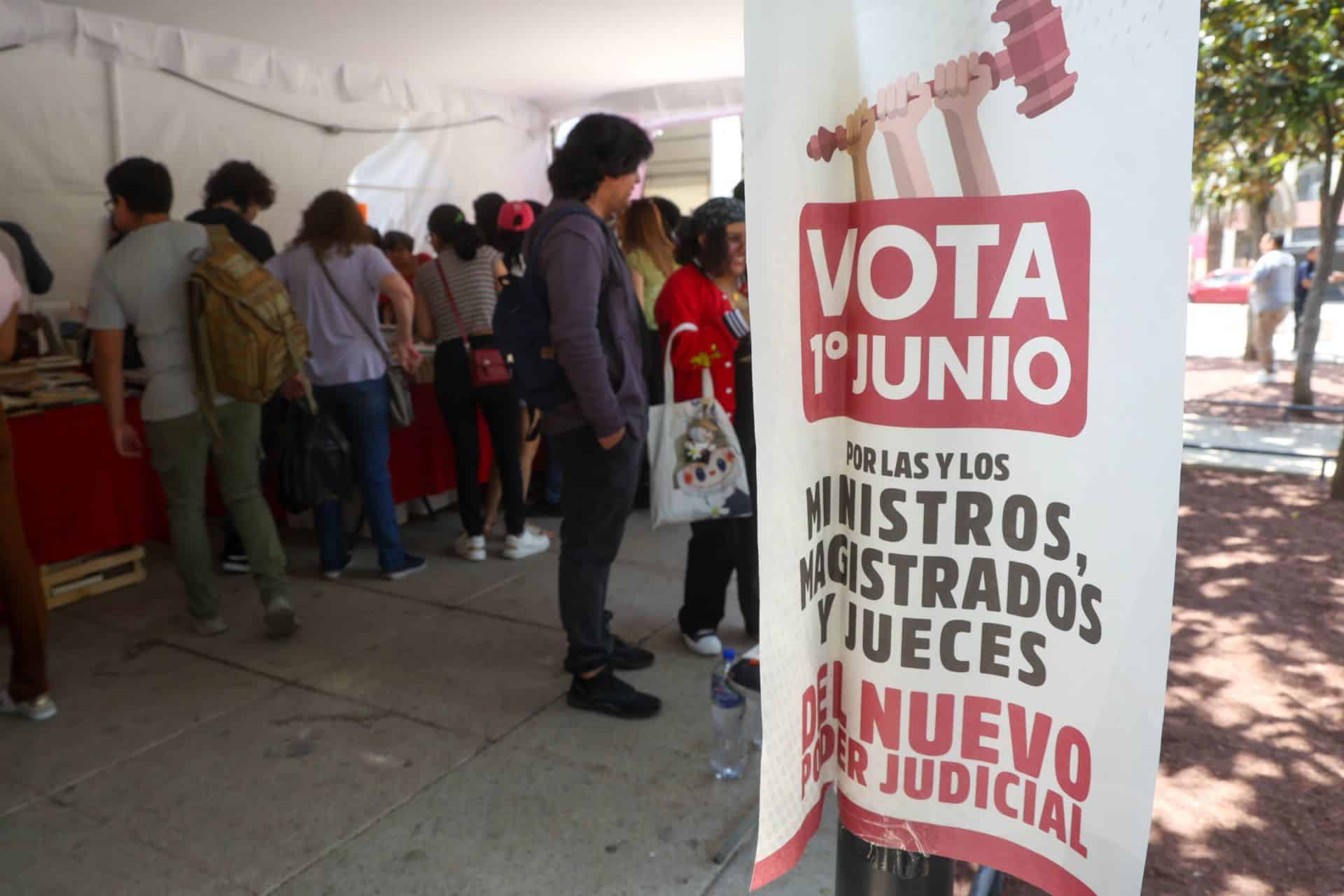 COPARMEX prevé baja participación ciudadana en elección del Poder Judicial