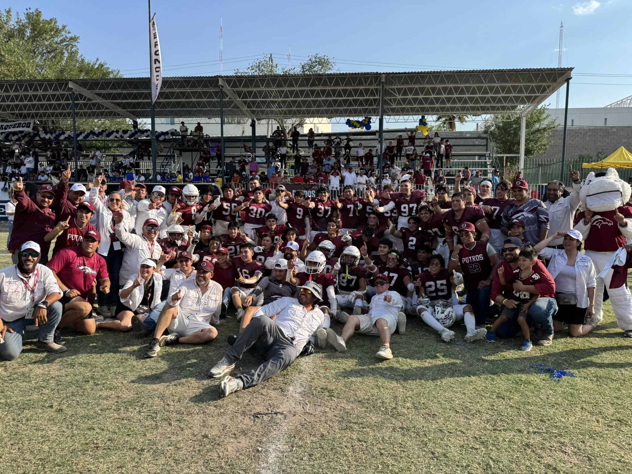 Potros conquista el campeonato U-18 de la AFAINC tras vencer 7-0 a Vaqueros