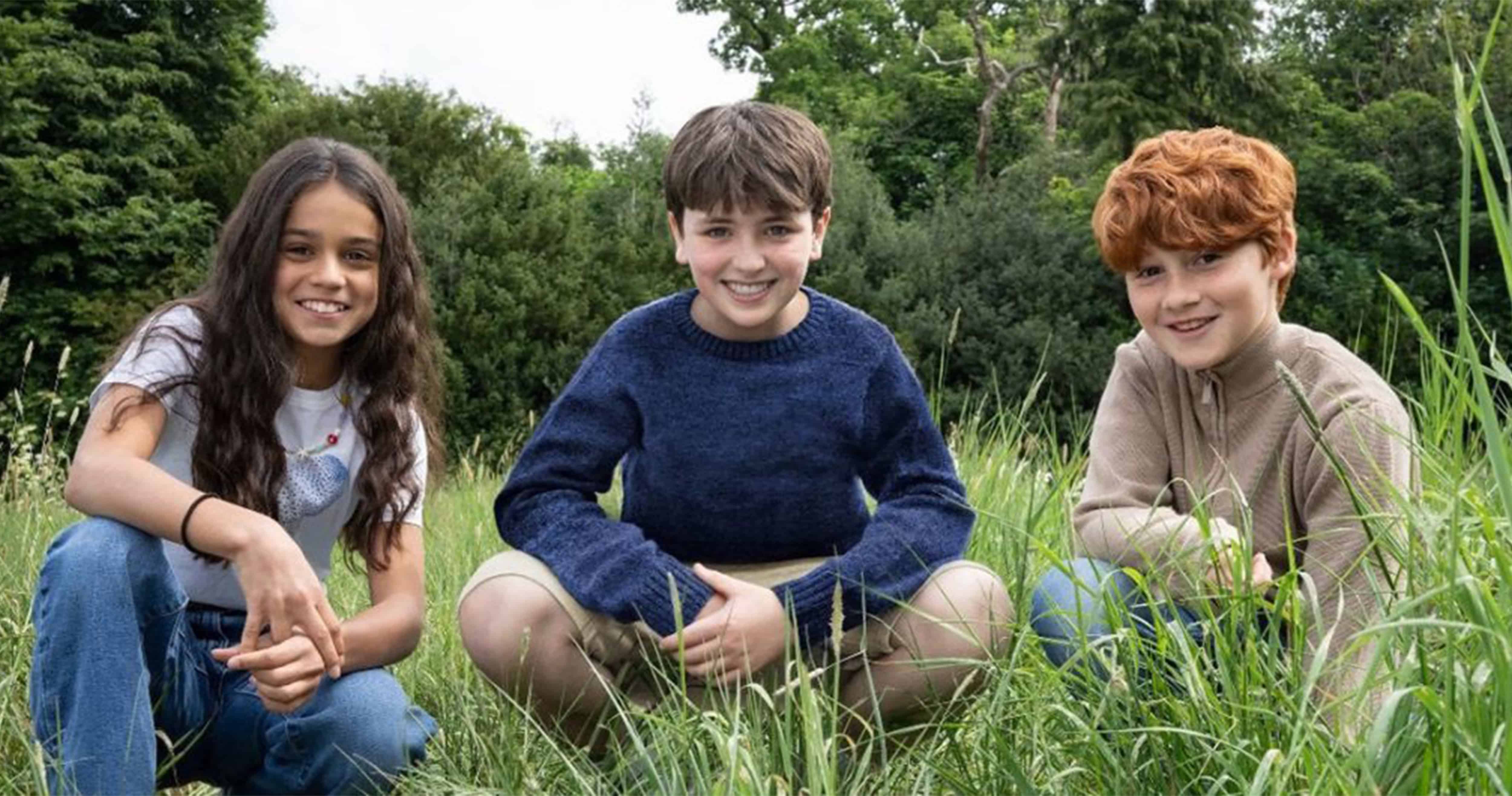 LOS NUEVOS: HBO revela al trío mágico de la próxima serie de Harry Potter