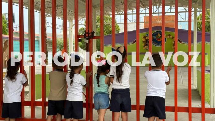 Cierran jardín de Niños Federico Froebel en Monclova