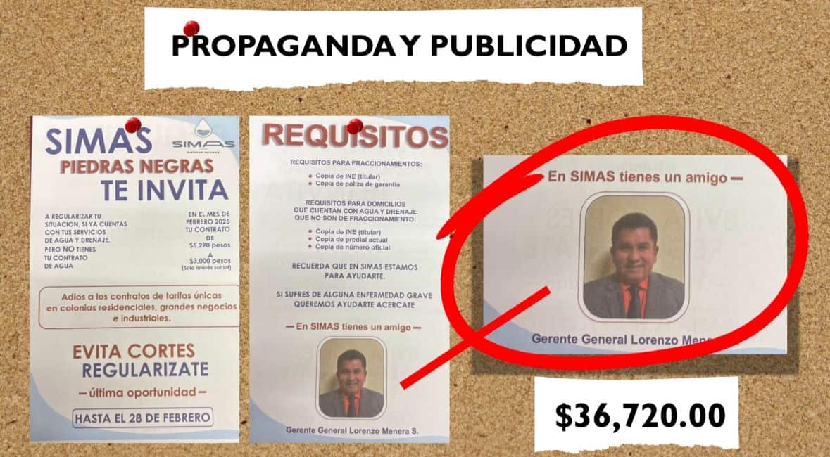 Revelan excesos y presunto desvío de recursos en SIMAS Piedras Negras