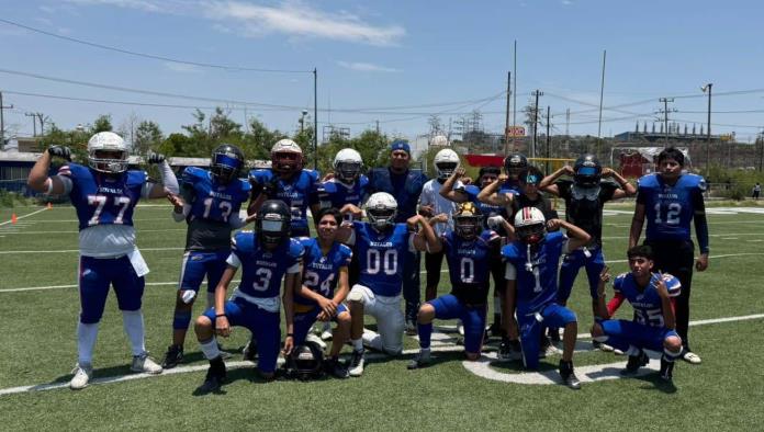 Búfalos derrota a Acereros en Midget y Junior durante la jornada 10 del fútbol americano