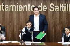 Celebra sesión el Cabildo Infantil
