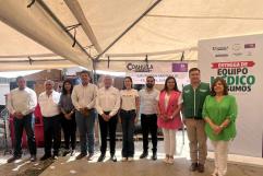 Entrega histórica de material médico fortalece atención en Coahuila