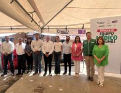 Entrega histórica de material médico fortalece atención en Coahuila