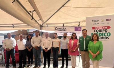 Entrega histórica de material médico fortalece atención en Coahuila