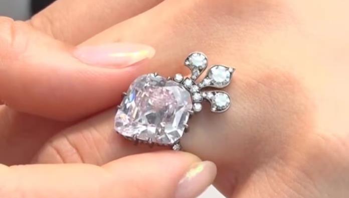 El diamante rosa de María Antonieta se subastará en Nueva York