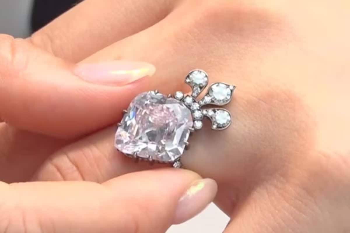 El diamante rosa de María Antonieta se subastará en Nueva York