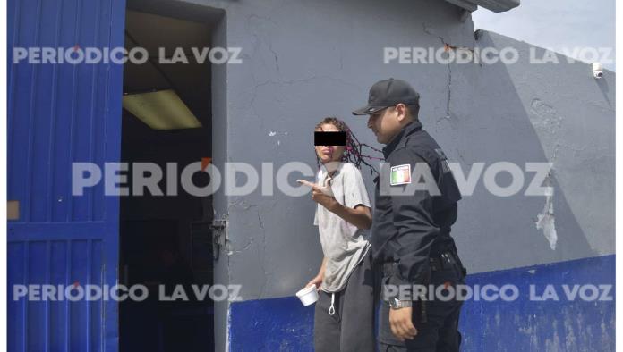 Detienen a Aracely en Braulio Fernández por intentar entrar a un domicilio ajeno