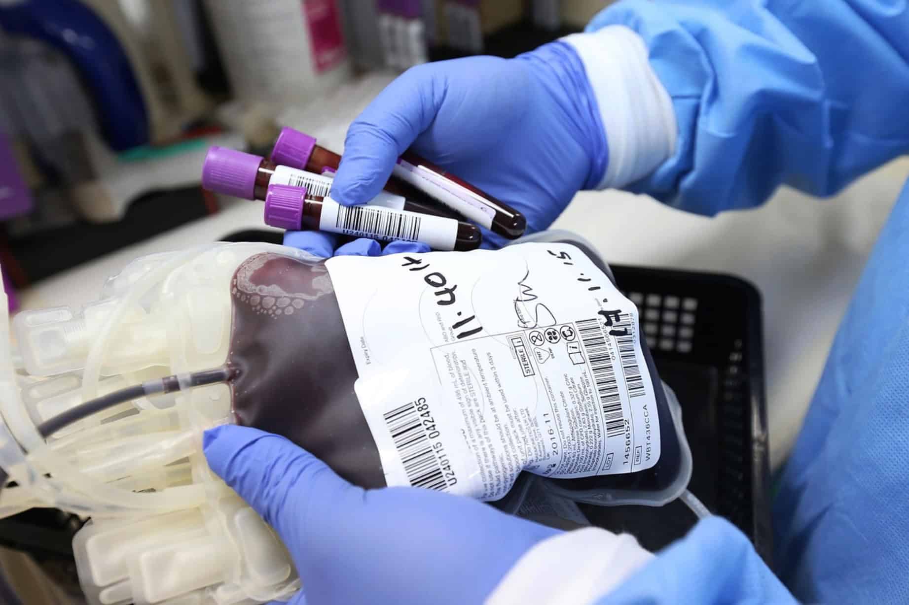 Hacen campaña de donación de sangre