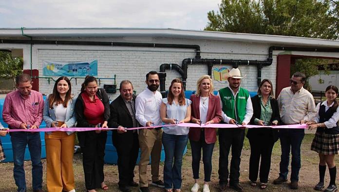 Múzquiz lanza programa "Escuelas con Agua" y beneficia a más de 2,500 alumnos