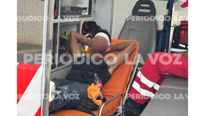 Hombre atacado por la espalda en colonia Calderón sufre heridas graves en la cabeza