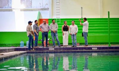 Alberca municipal abrirá el 10 de junio con cursos de natación para todas las edades