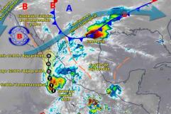 Tormenta tropical Alvin provoca lluvias en casi todo el país