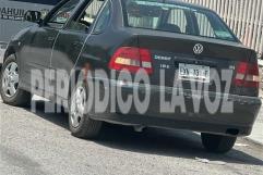 Choque por alcance en colonia Guadalupe por distracción con celular al volante