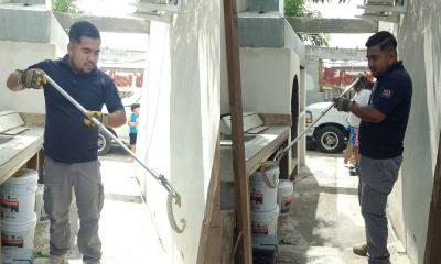 Rescatan serpiente en una vivienda de Allende