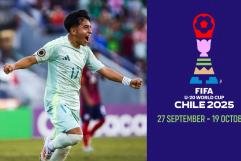 México enfrentará EL GRUPO DE LA MUERTE en el próximo Mundial Sub-20 Chile 2025