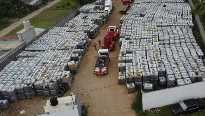 Decomisan 3 millones de litros de hidrocarburos en Tabasco