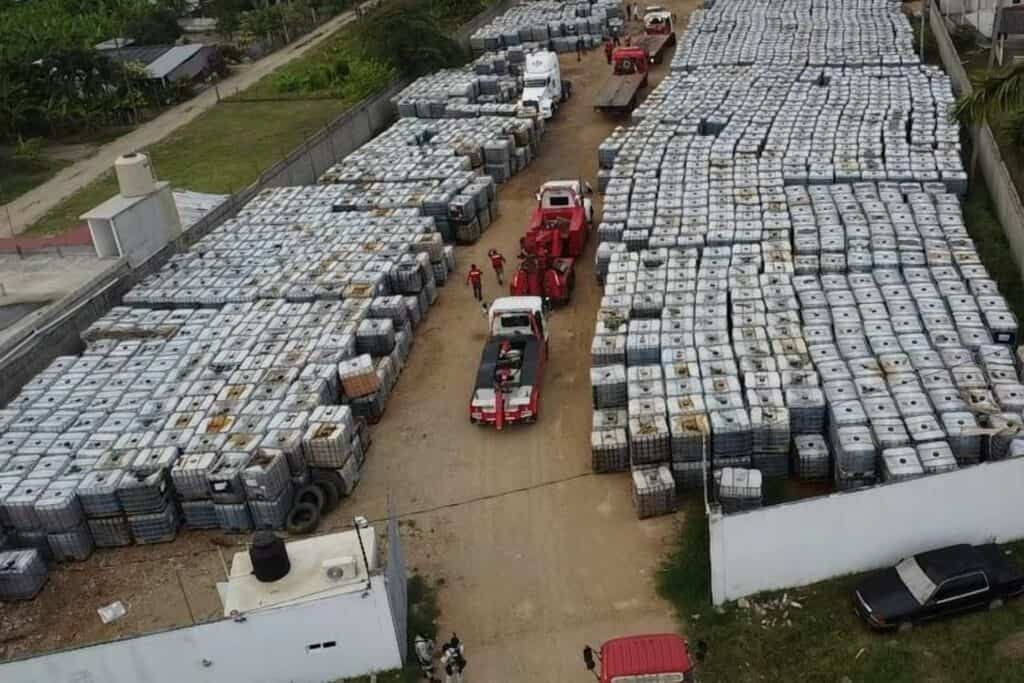 Decomisan 3 millones de litros de hidrocarburos en Tabasco