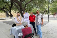 CDHEC inicia brigadas de Derechos Humanos en la plaza principal de Nueva Rosita