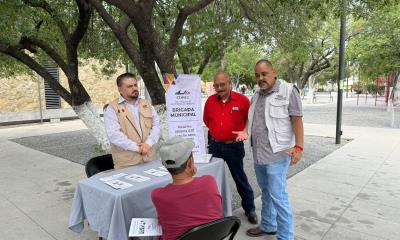 CDHEC inicia brigadas de Derechos Humanos en la plaza principal de Nueva Rosita
