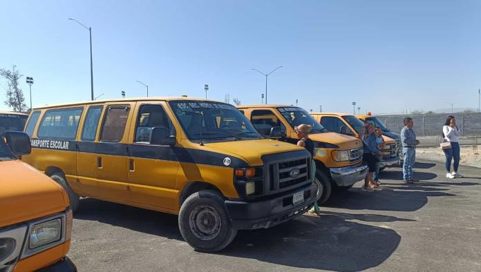 Detectan 15 transportes escolares "pirata" en Frontera; piden revisar unidades