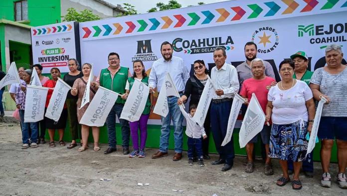 Carlos Villarreal arranca obra de drenaje en la colonia Oscar Flores Tapia