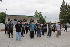 Estudiantes de EE. UU. y del CBTA 210 conviven en jornada cultural en Zaragoza
