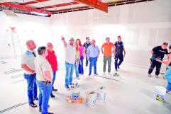 Supervisa Carlos Villarreal avances del nuevo C2 de seguridad en Monclova