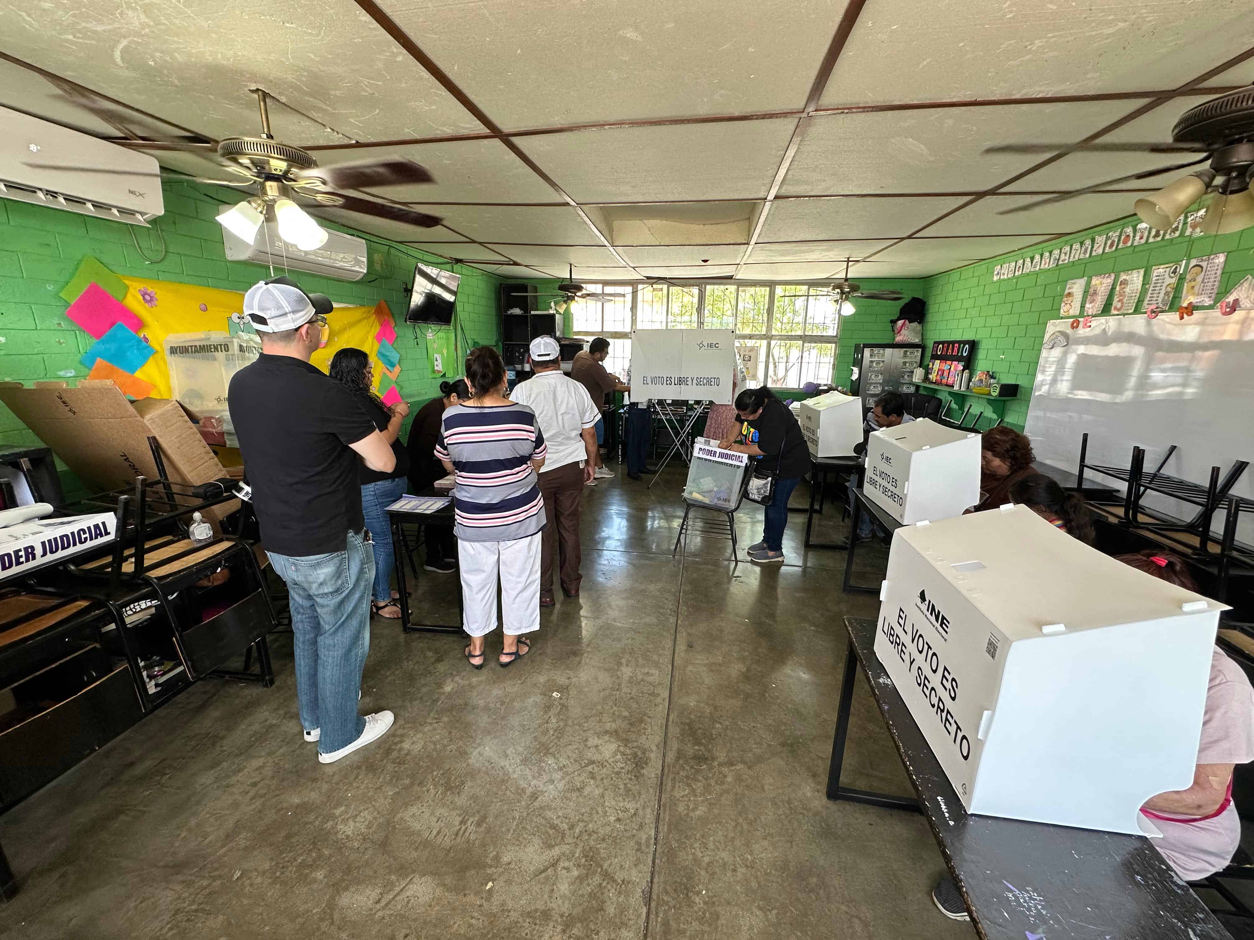 Arranca con retraso histórica elección judicial en Piedras Negras