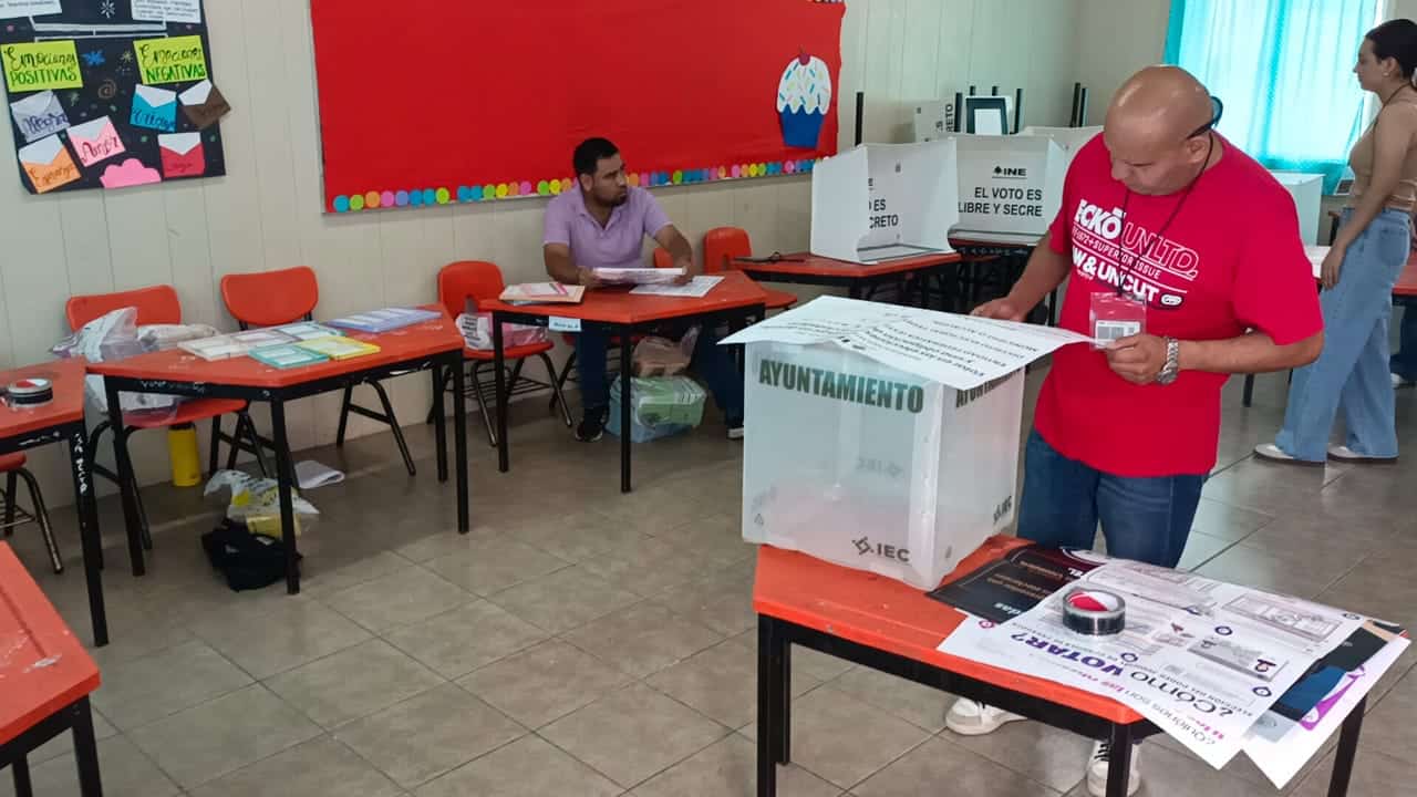 Desairada elección y hasta con acarreo