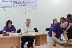 FINALIZA JORNADA ELECTORAL DEL PODER JUDICIAL EN DISTRITO 05 