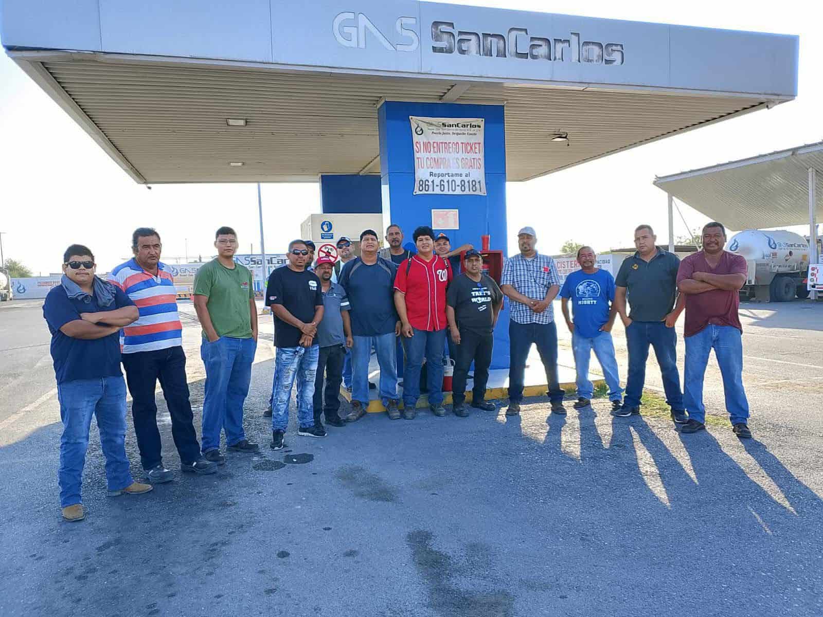 Trabajadores de Gas San Carlos se declaran en paro laboral