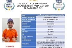 Activan búsqueda por desaparición de joven en Piedras Negras