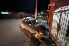 Accidente en colonia Magisterio de Allende deja solo daños materiales