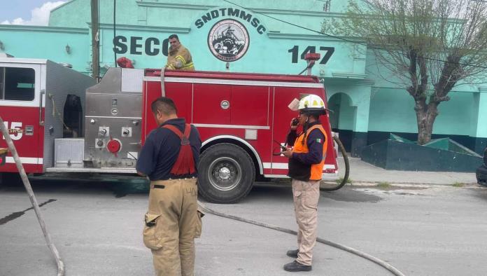 Incendio en oficinas de la Sección 147 revela abandono, robos y falta de seguridad