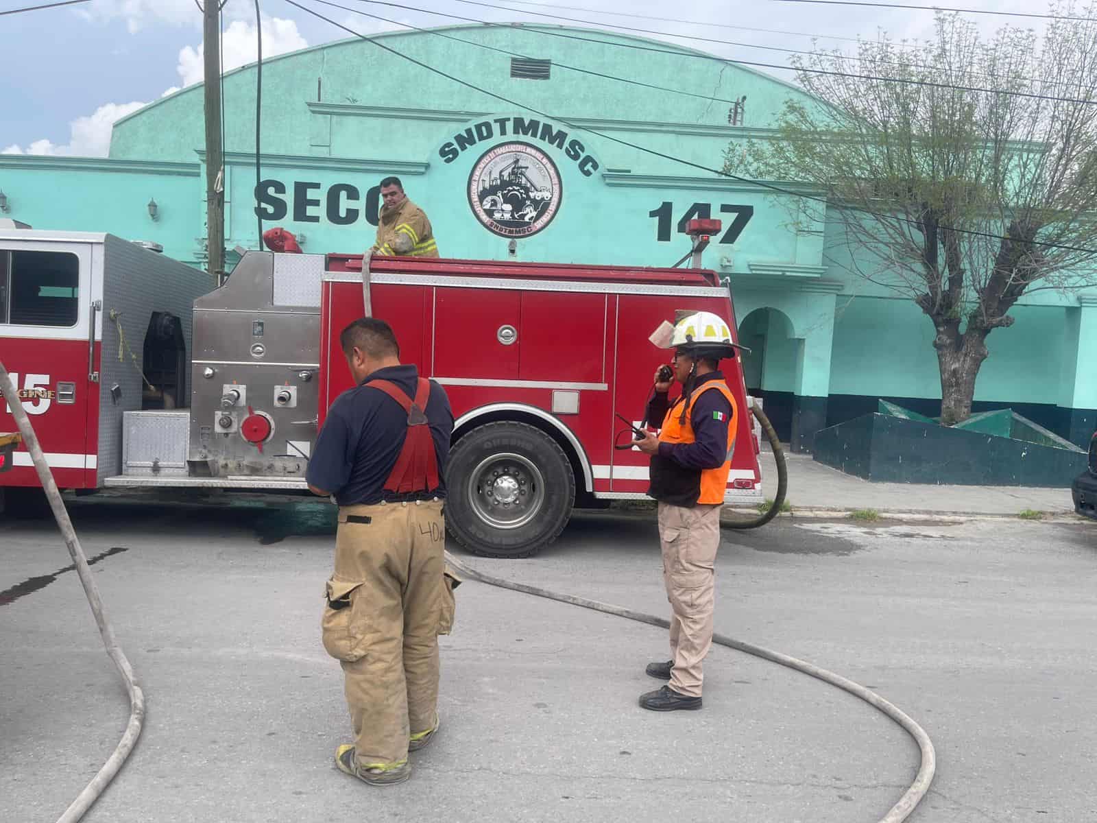 Incendio en oficinas de la Sección 147 revela abandono, robos y falta de seguridad