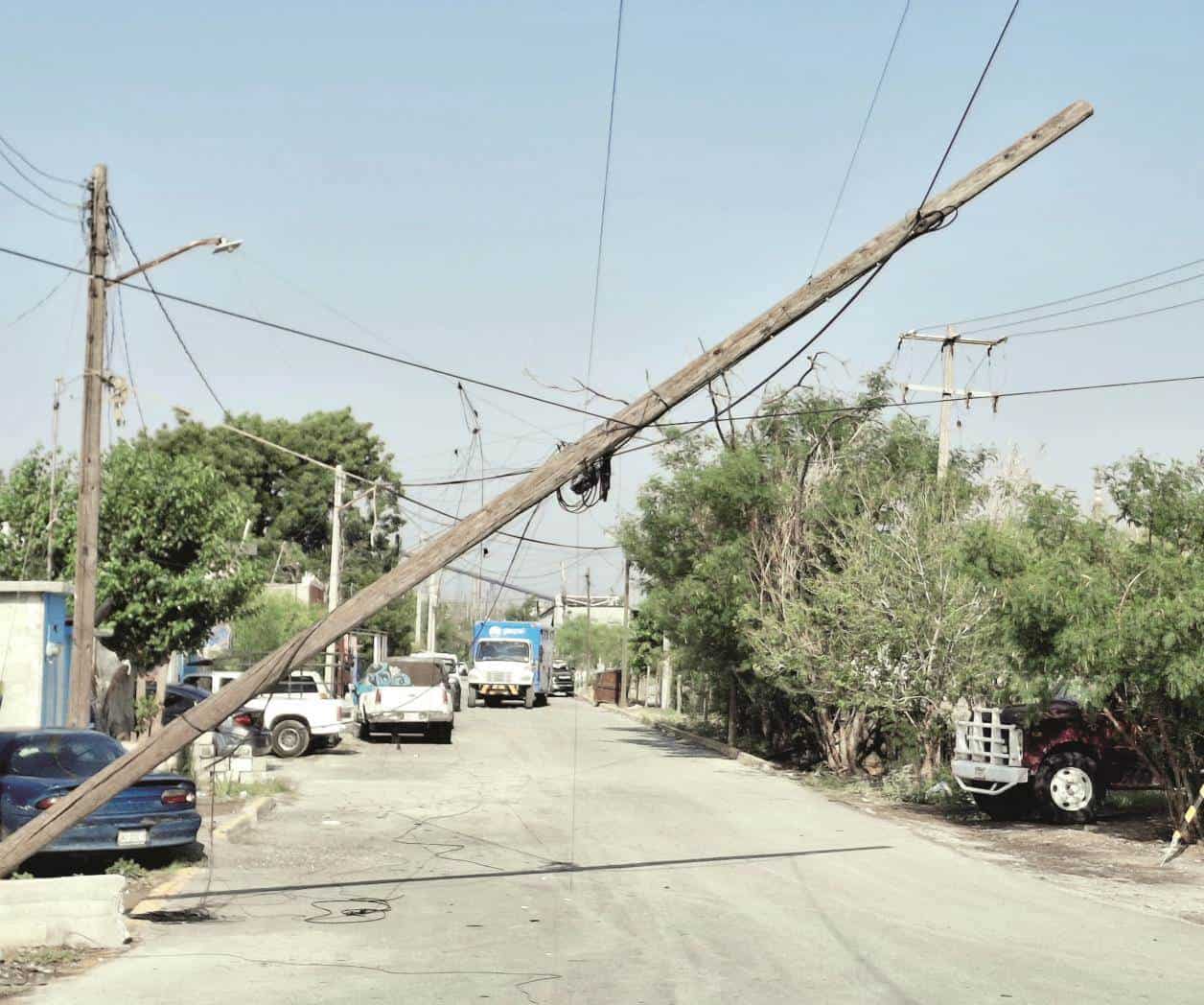 Dejó tormenta sin luz a más de 400 familias