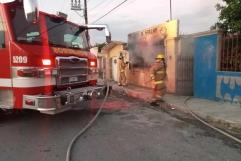 Se quema tortilleria en Frontera