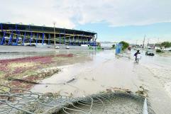 Afectó la lluvia a comerciantes