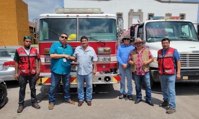 Donan lo Kickapoos equipo a Bomberos