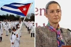 Sheinbaum defiende a médicos cubanos; Niega trabajo forzado