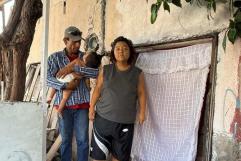 Joven familia pierde su casa en incendio y recibe solidaridad de la comunidad