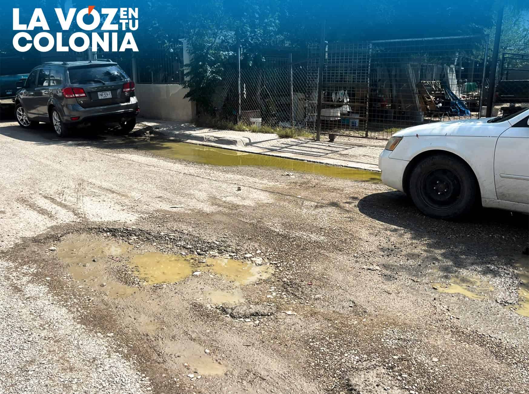 La voz en tu colonia: Vecinos de la Emiliano Zapata Exigen Solución a Calles Deterioradas