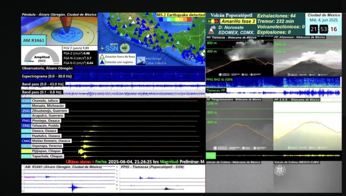 Sismo de magnitud 5.3 sacude el Pueblo Mágico de Múzquiz la noche del miércoles