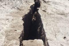 Se abre la tierra en Ocampo tras sismo de magnitud 4.6