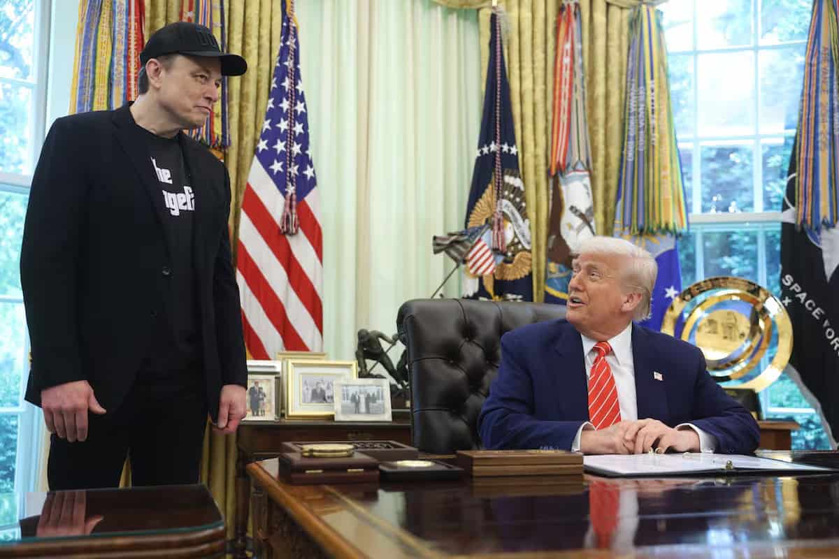 ¡Trump estalla contra Musk! Lo llama "loco" y amenaza con romper lazos con Tesla y SpaceX