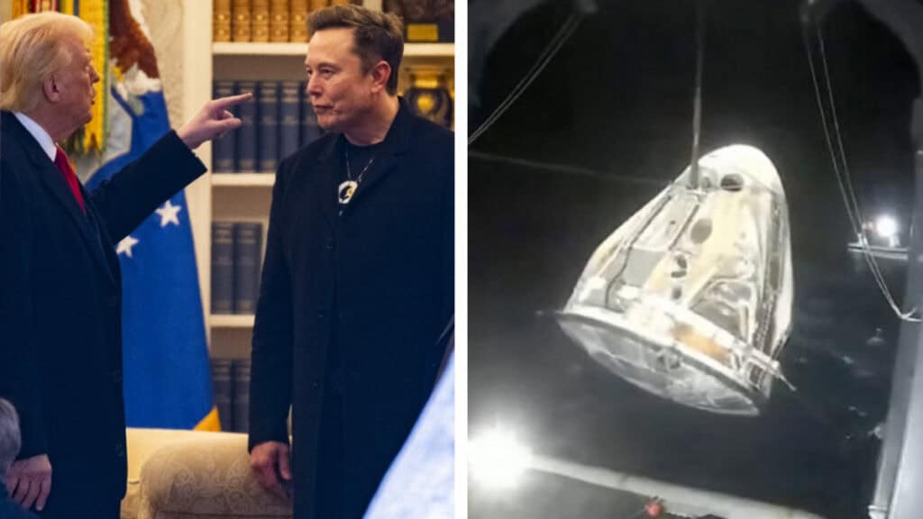 Elon Musk amenaza con retirar la nave Dragon tras disputa con Trump