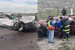 Tragedia en la Carretera 57: Un Muerto y un Prensado en Fuerte Accidente